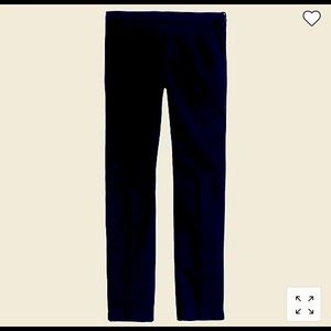 Black Jcrew Martie pant in bi-stretch cotton